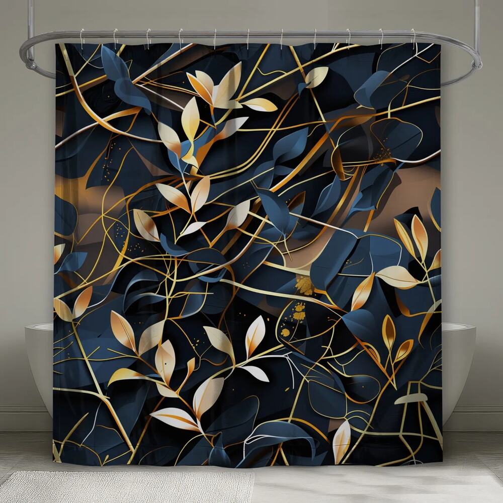 Leaves Shower Curtain